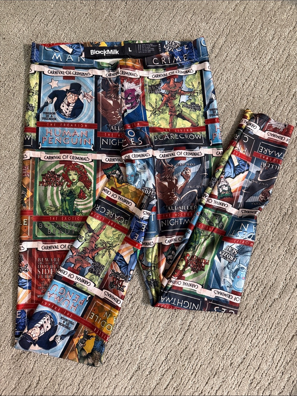 BlackMilk x DC Carnival of Criminals Graphic Panel Leggings